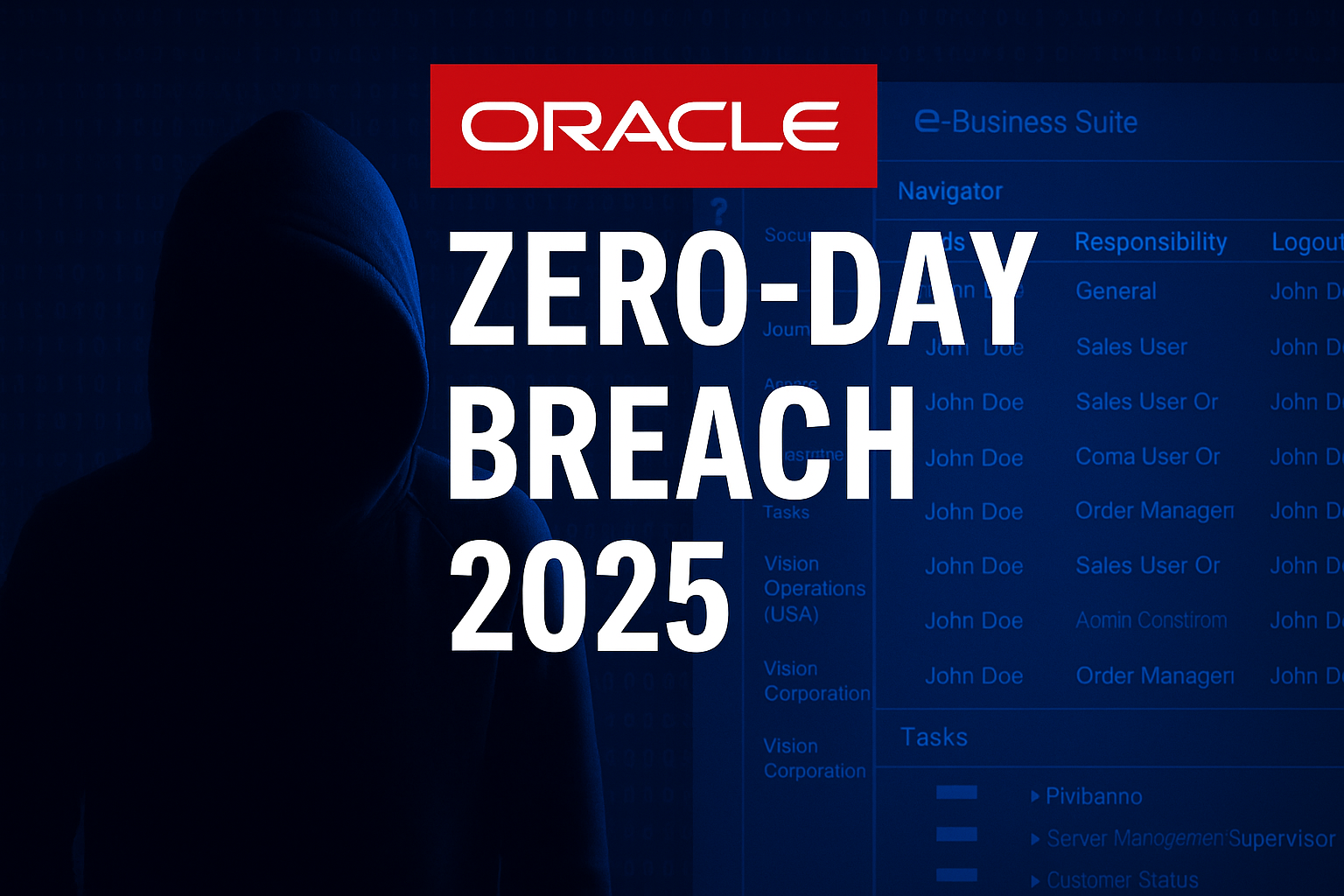 CL0P ransomware, Oracle E-Business Suite exploit, Oracle breach, ransomware attack 2025