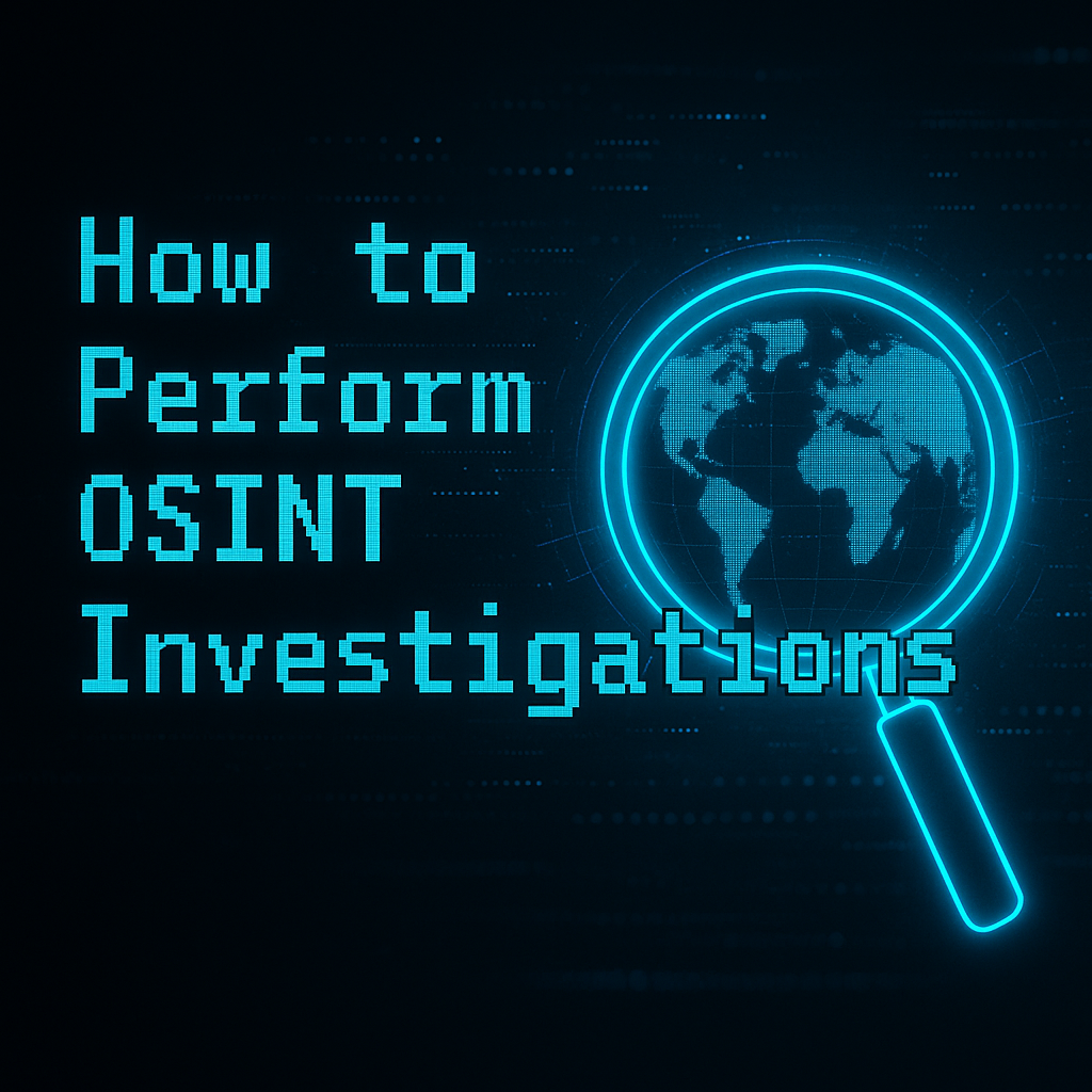 ethical OSINT investigation guide with tools and framework